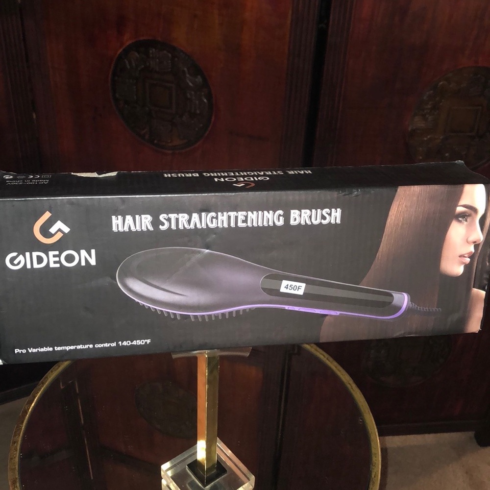 Gideon Hair straightening Hair Brush